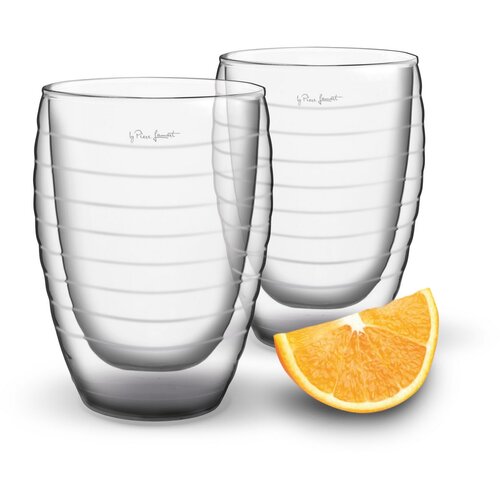 Lamart LT9013 Gläserset Juice Vaso, 370 ml, 2 Stück