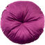 Domarex Polštář kulatý Velvet fialová, 50 cm