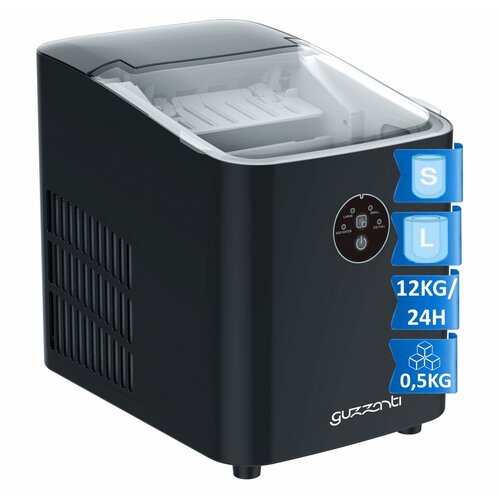 Guzzanti GZ 120B jégkészítő, fekete