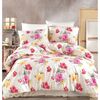 BedTex Бавовняна постільна білизна Tulip кремовий,220 x 200 см, 2 шт. 70 x 90 см