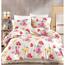 BedTex Bombažno posteljnino Tulip smetanova, 220 x200 cm, 2 kos 70 x 90 cm