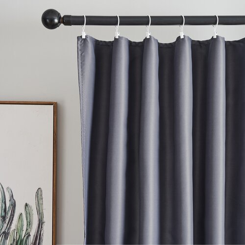 Draperie blackout 4Home Dublin gri, 150 x 250 cm