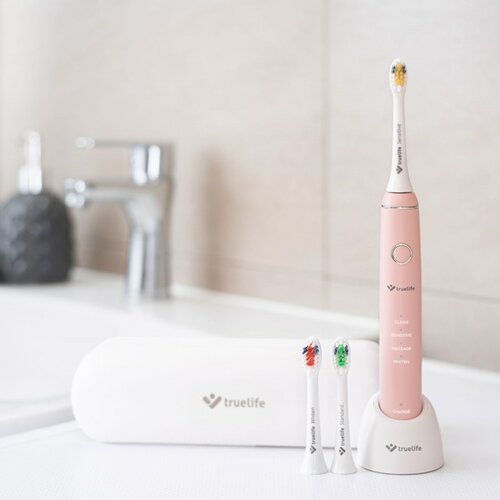 TrueLife Sonická zubná kefka SonicBrush Compact, ružová