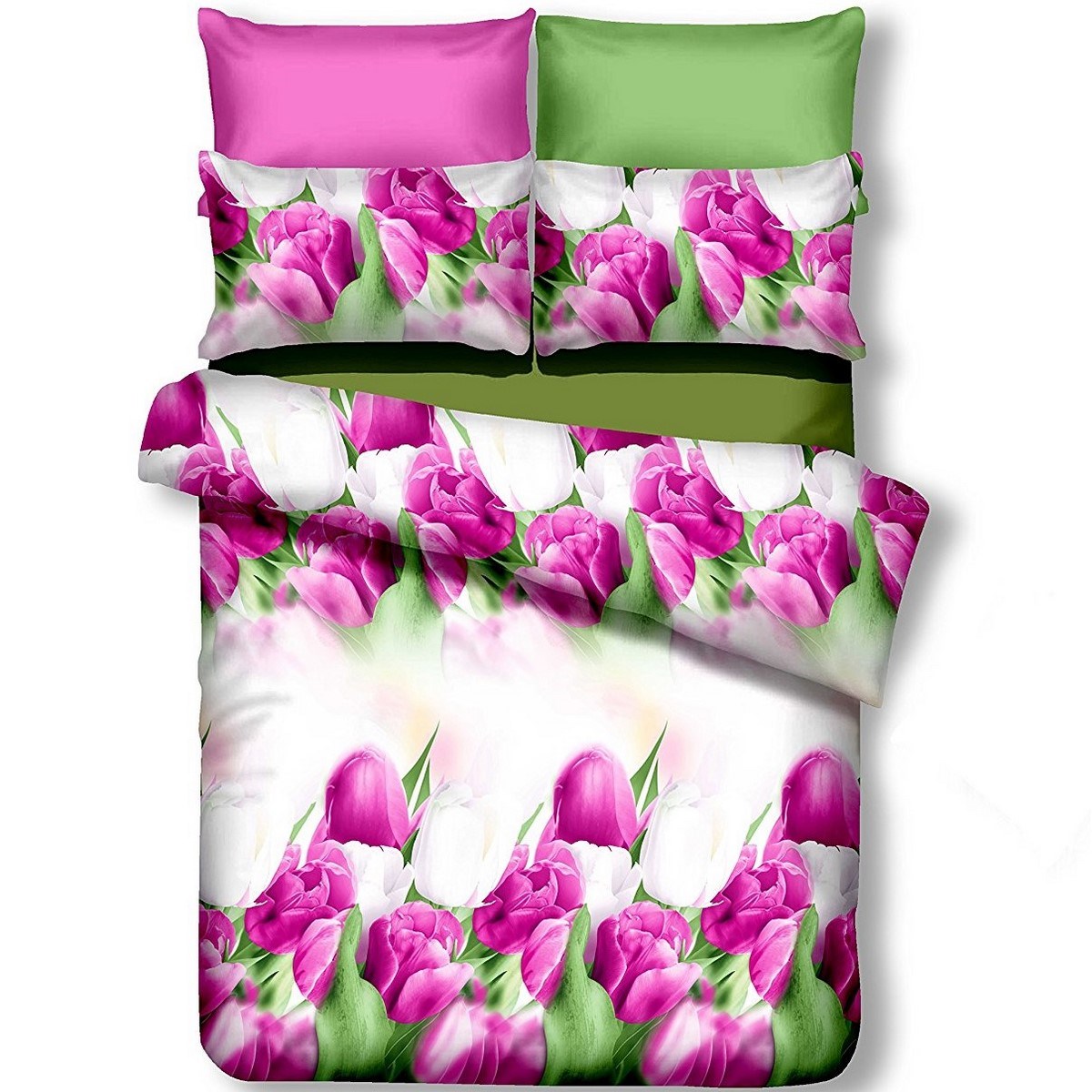DecoKing Emerald Rebecca ágynemű, 200 x 220 cm, 2 db 80 x 80 cm, 200 x 220 cm, 2 db 80 x 80 cm