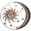 Stensdekoration Sun left, diameter 75 cm