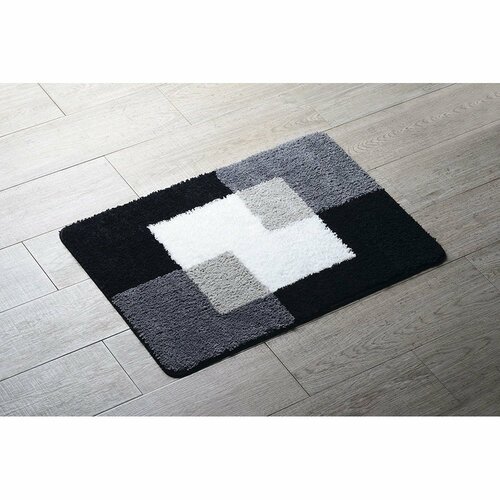 RIDDER 7103807 Érmés fürdőszobaszőnyegcsúszásgátlóval 55 x 50 cm, szürke