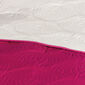 4Home Prehoz na posteľ Doubleface ružová/sivá, 220 x 240 cm, 2x 40 x 40 cm
