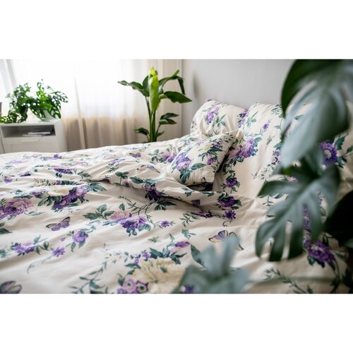 Bavlnené obliečky Violeta, 140 x 200 cm, 70 x 90 cm, 40 x 40 cm