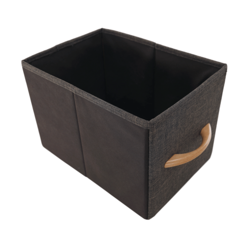 Comodă cu sertare din material textil HAZEL TIP 3,maro