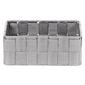Compactor Organizator depozitare pentru sertar M TEX, 18 x 12 x 7cm, gri