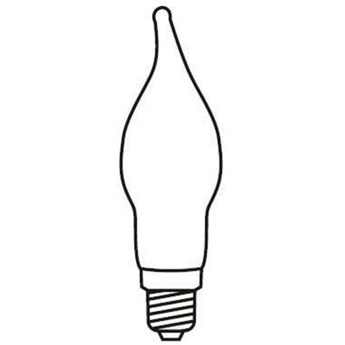 Světelný řetěz Plamen bílý, 16 LED žárovek Filament, základní