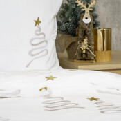 4Home Pościel mikroflanela Christmas tree, 140 x 220 cm, 70 x 90 cm
