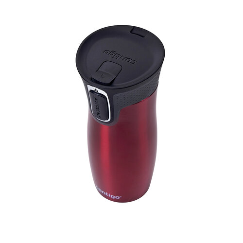 Contigo Termo lahev West Loop 470 ml Red