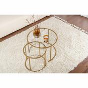 Aurum Gold dohányzóasztal szett 60 cm, 2 db