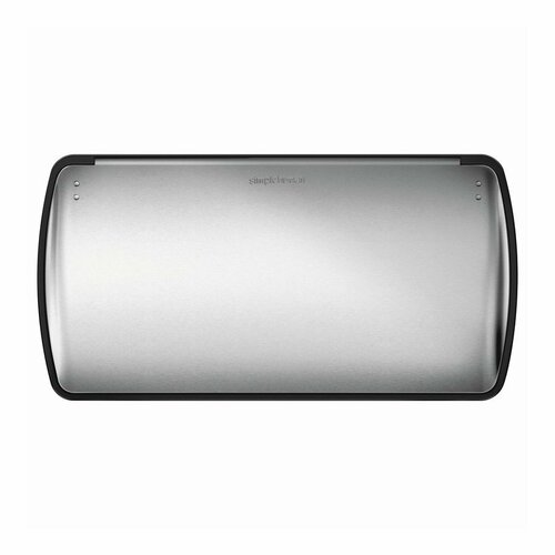 Simplehuman Prostokątny kosz na śmieci z pedałem,46 l, stal