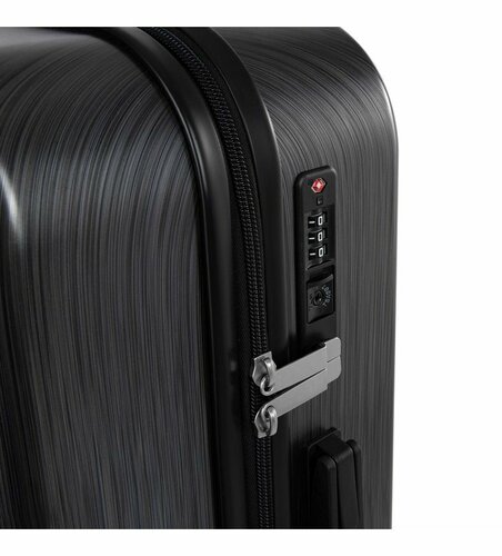 Compactor Potovalna kovčka Cosmos L, 46,5 x 26 x68 cm, temno siva