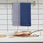 DecoKing Kuchyňská utěrka Louie modrá, 50 x 70 cm, sada 3 ks