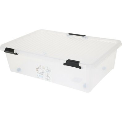 Дитячий ящик для зберігання на колесах, 60 x 40 x 17 см