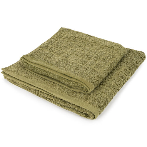 Ręcznik Soft oliwkowo-zielony, 50 x 100 cm