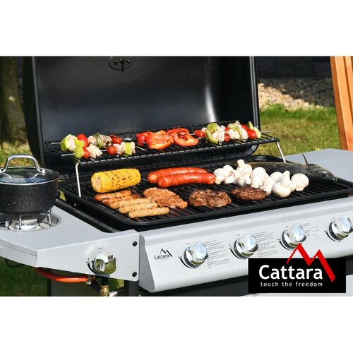 Cattara Plynový pojazdný gril Master Cheef, 133 x 98 x 51 cm