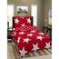 Bavlnené obliečky Premium Stars červená, 140 x 200 cm, 70 x 90 cm