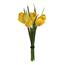Umelá kvetina Tulipány žltá, 23 cm