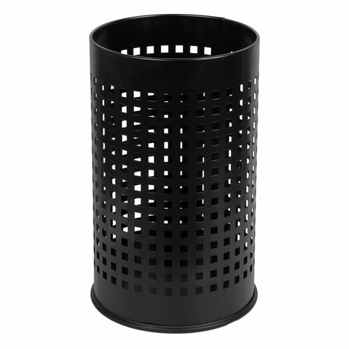 Alda Officer perforált szemetes 18 l, fekete