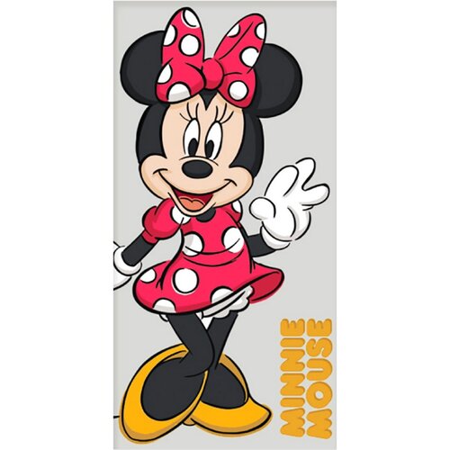 Badetuch für Kinder Fröhliche Minnie Maus, 70 x 140 cm