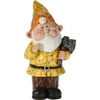 Skrzat ogrodowy Drumin z siekierą, 16,5 x 30,7 x 13 cm, polystone