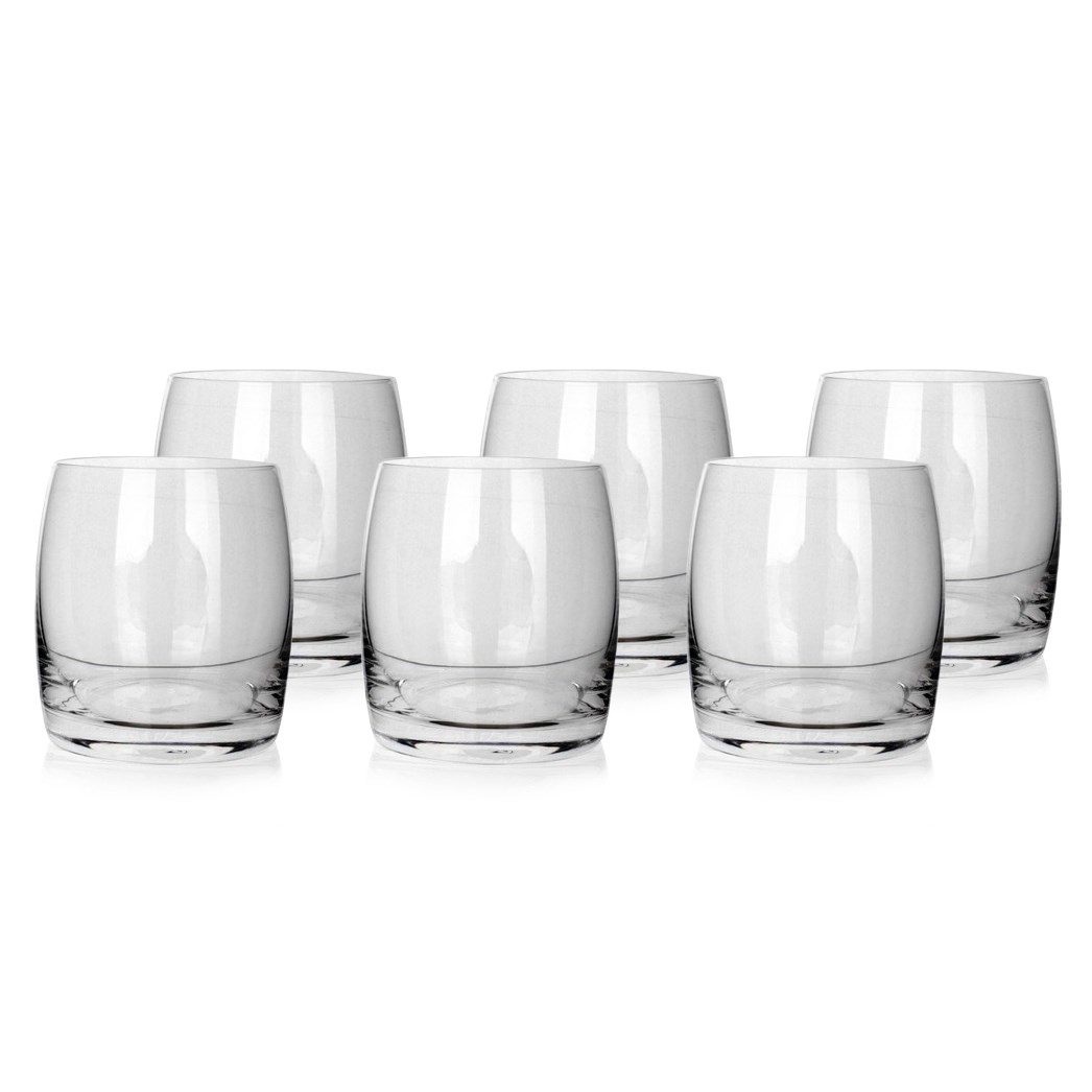 Banquet Crystal Sada sklenic na whisky Leona 280 ml, 6 ks