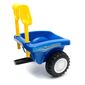 Tractor pentru copii Baby Mix cu remorcă și unelte New Holland, albastru