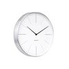 Karlsson 5681WH Designowy zegar ścienny, 38 cm