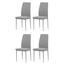 Esszimmerstuhl-Set DCL-379 LAN2, 4 Stk