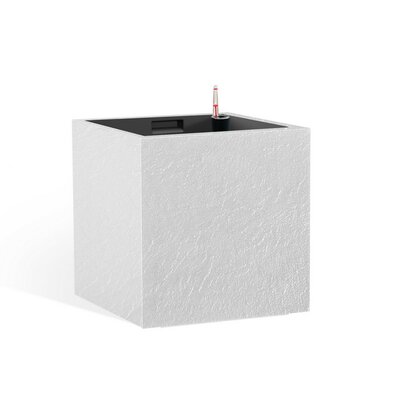 Flower Lover Samozavlažovací květináč Cubico Stonebela, 27 cm
