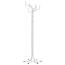 Cuier metalic Peg alb, 188 cm