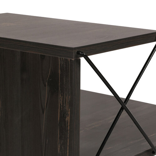 Măsuță de noptieră Cross Dark Brown