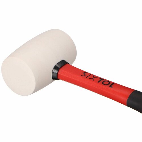 Sixtol Гумовий молоток TPR HAMMER, біла, 220 г, 285 мм