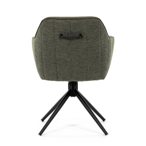 Set de scaune de sufragerie cu mecanism deîntoarcere HC-536 GRN2, 2 buc.