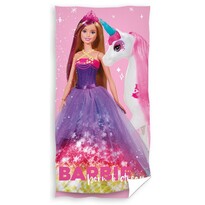 Prosop pentru copii Barbie și Unicorn , 70 x 140cm