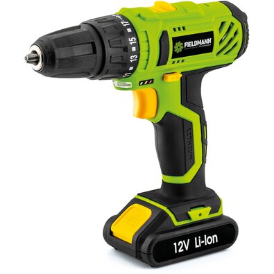 Fieldmann FDV 10201-A aku vŕtačka, zelenázelená