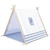 Bino Cort pentru copii Little house alb, 125 x 92x 95 cm