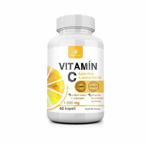 Obrázok Allnature Vitamín C 1000 mg 60 kapslí