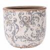 Керамічне кашпо для квіткового горщика Vintage Pompei, 10,5 х 8,5 см