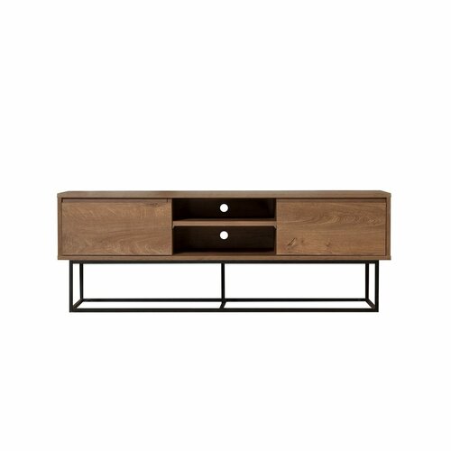 Stolik pod telewizor Rodez Walnut and Black I