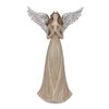 Anjel s roztiahnutými krídlami Emma hnedá, polyresin, 19 x 32 x 11 cm
