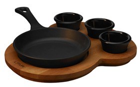 LAVA Metal Grilovacia panvica sa servírovacím doskou