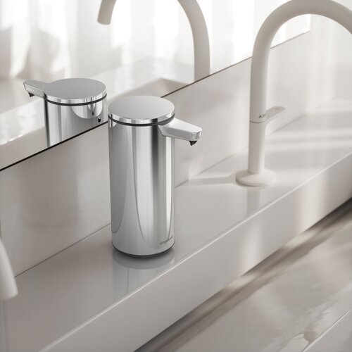 Simplehuman Dozator de săpun fără atingere 266 ml,oțel inoxidabil lucios