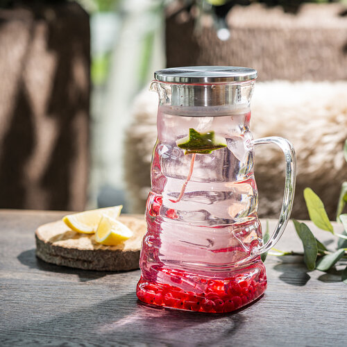 4Home Wave Hot&Cool üveg kancsó, 1,2 l