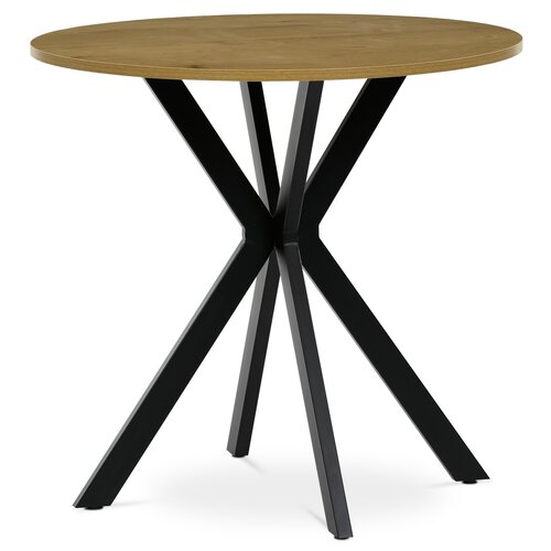 Jedálenský stôl 80 x 80 cm, divoký dub