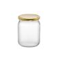 Set de 6 borcane de conservare cu capac, 540 ml